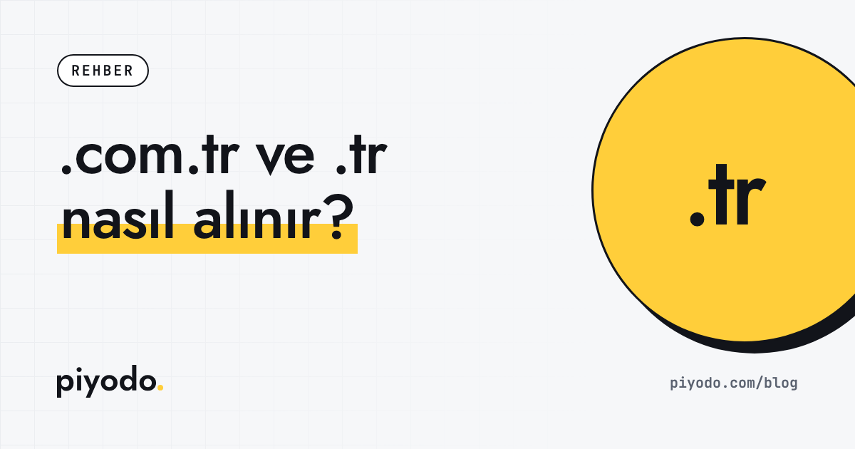 .com.tr ve .tr alan adı nasıl alınır? TRABİS dönemi rehberi